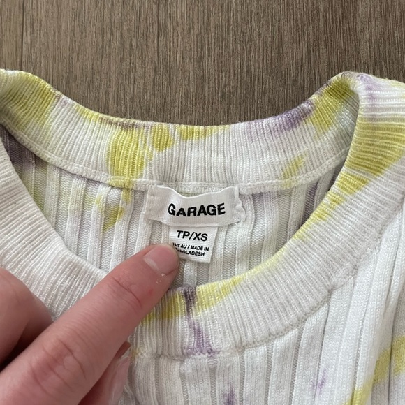 Garage Tie-dye Tank Top - Picture 3 of 3